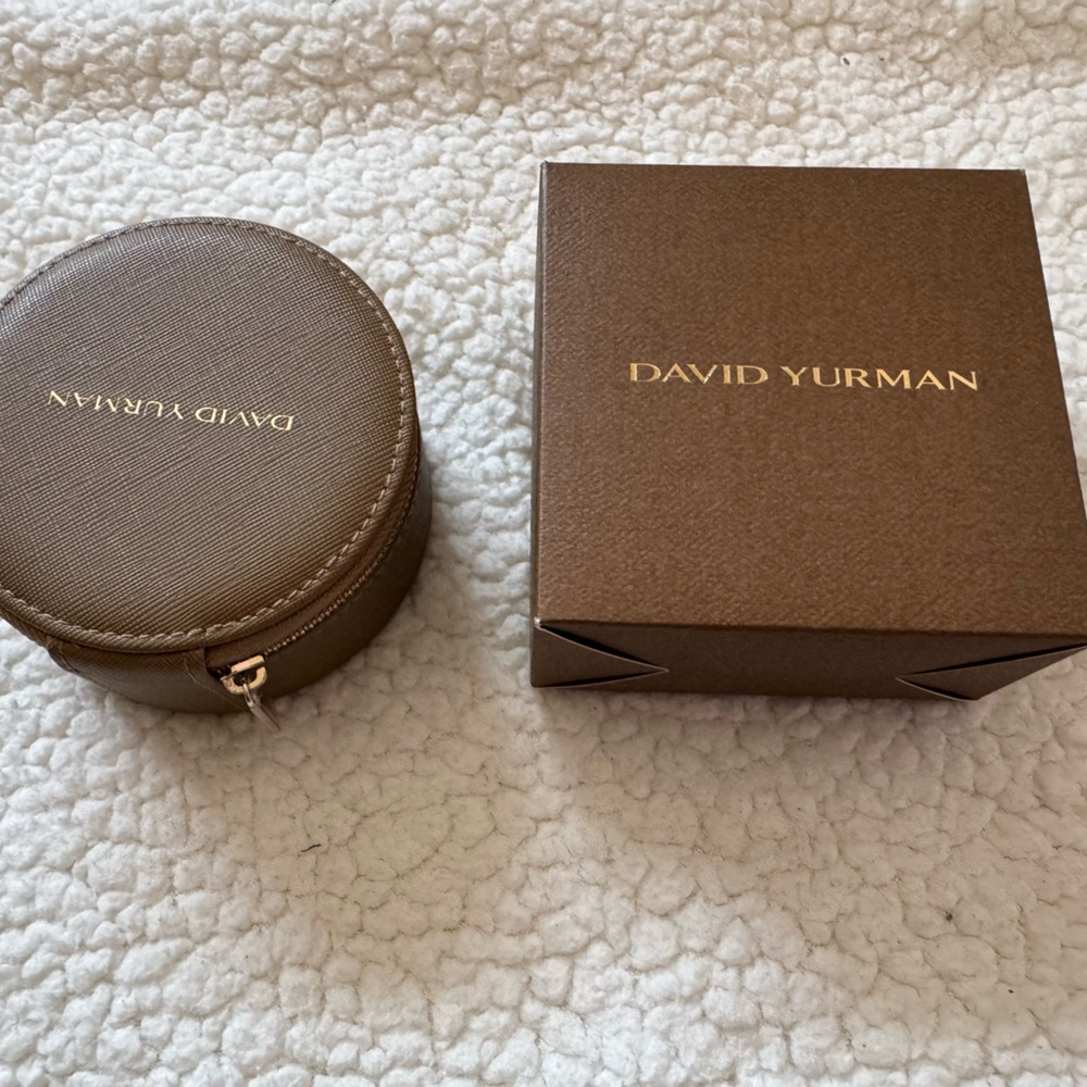 New David Yurman Brown Jewelry Box - Picture 2 of 10